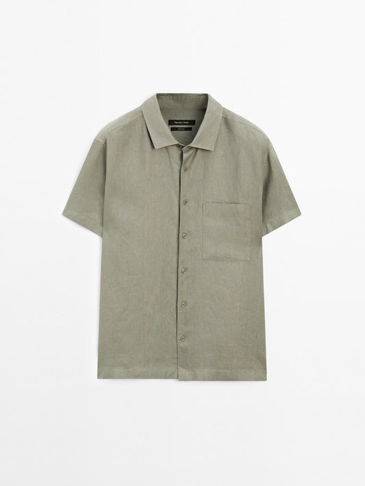 Regular fit short sleeve shirt