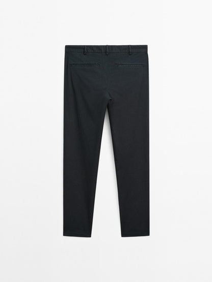 Slim fit trousers