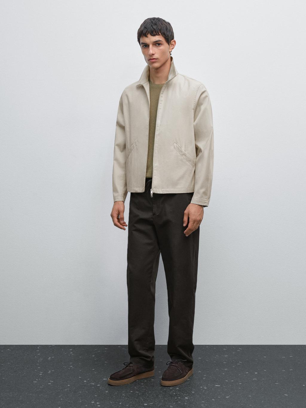 Cotton blend joggers