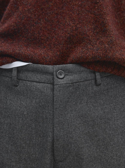 Jogger fit trousers with textured detail