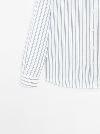 Slim fit 100% cotton shirt