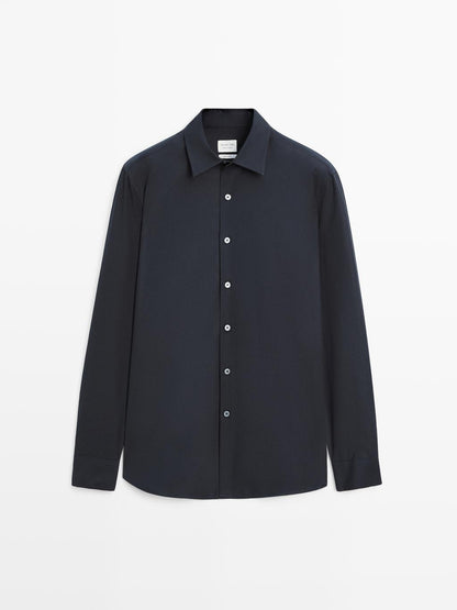 Relaxed fit 100% cotton shirt - LIMITED