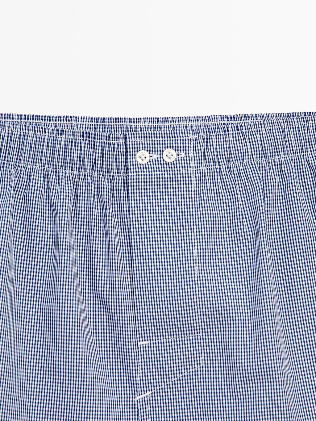 Gingham mini boxers