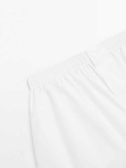 Plain 100% cotton boxers