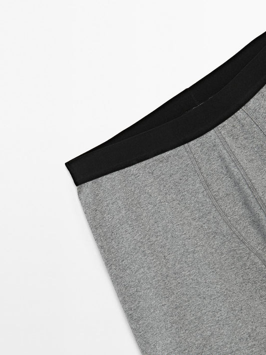Boxers with black waistband