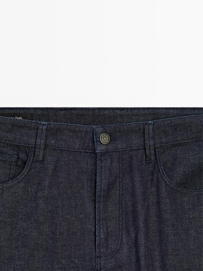 Lightweight slim fit jeans