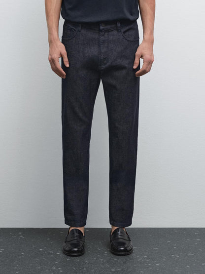 Lightweight slim fit jeans