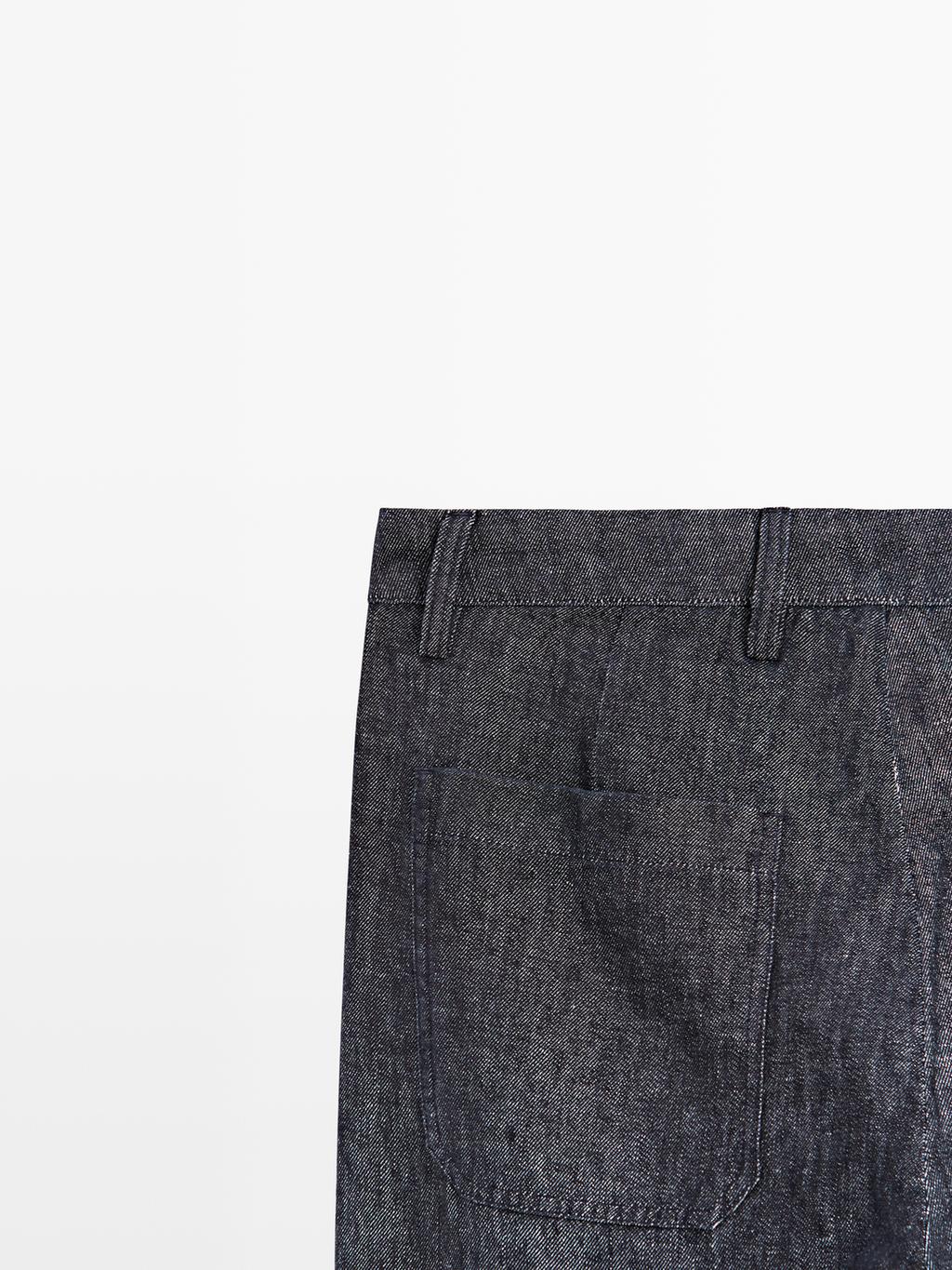 Lightweight relaxed fit jeans