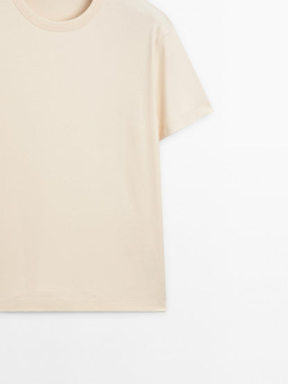 100% cotton short-sleeve T-shirt