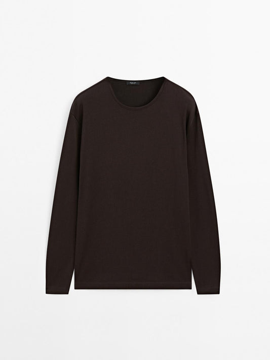 Heavy weight long sleeve T-shirt