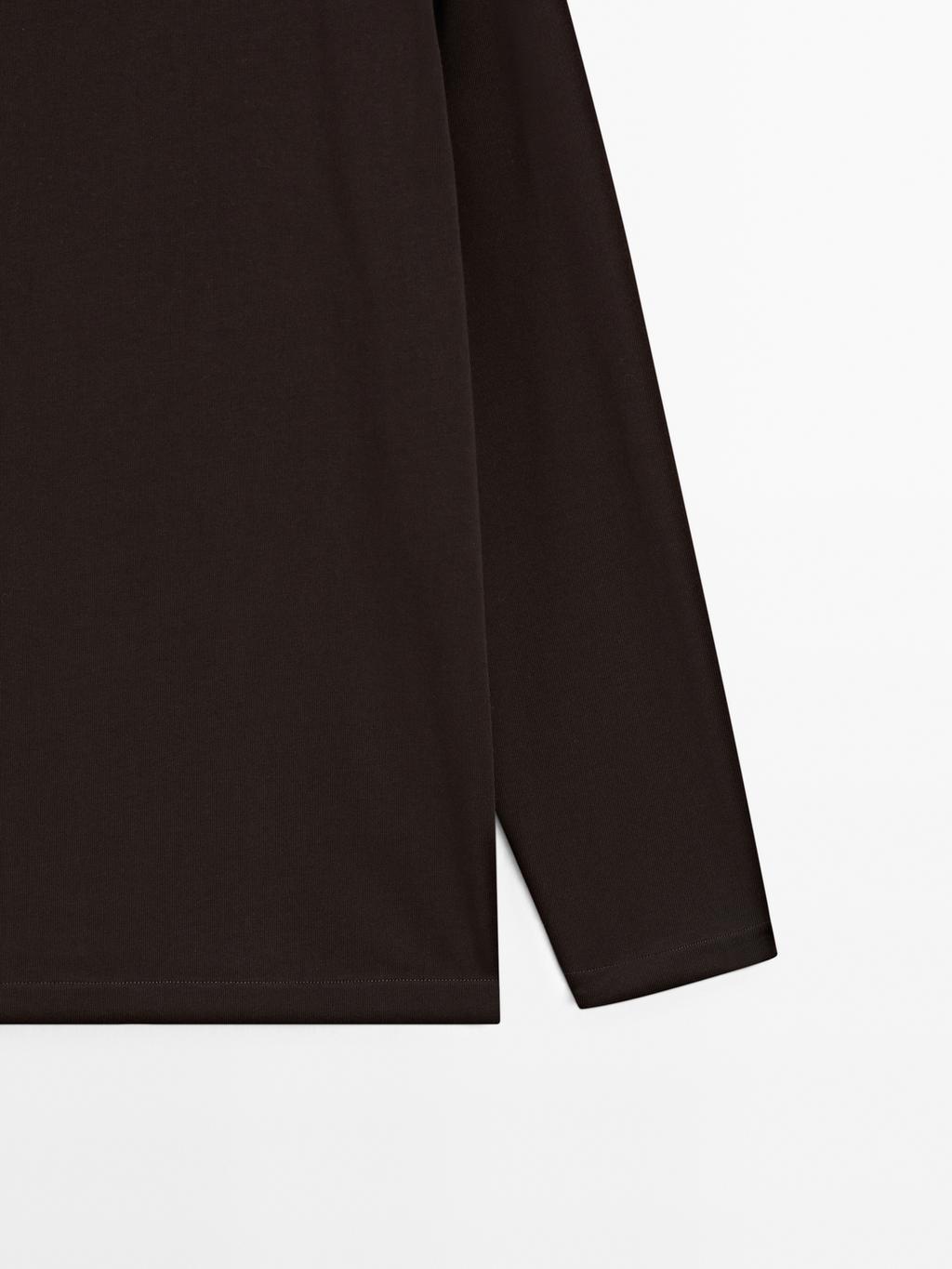 Heavy weight long sleeve T-shirt