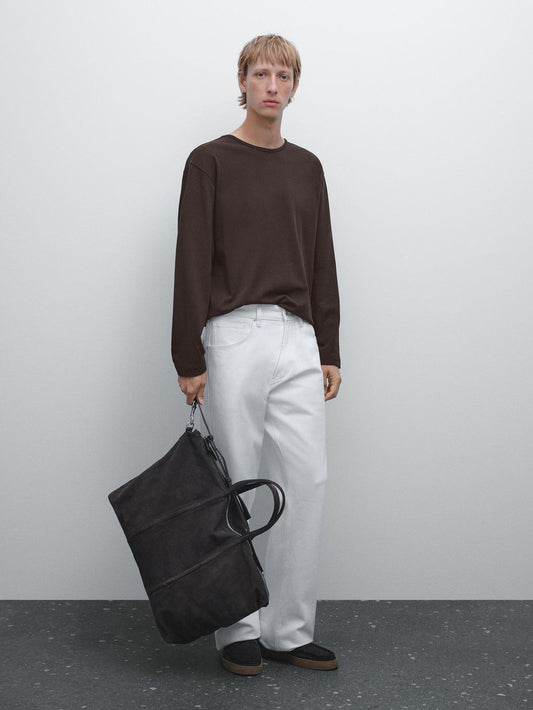 Heavy weight long sleeve T-shirt