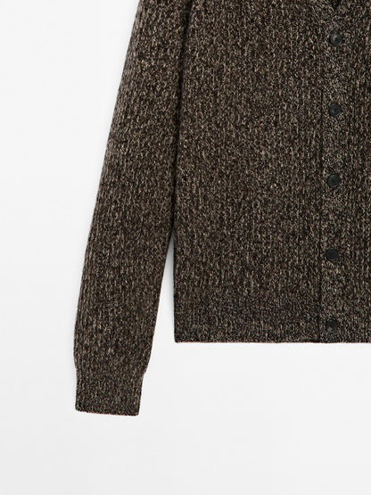 100% cashmere cardigan