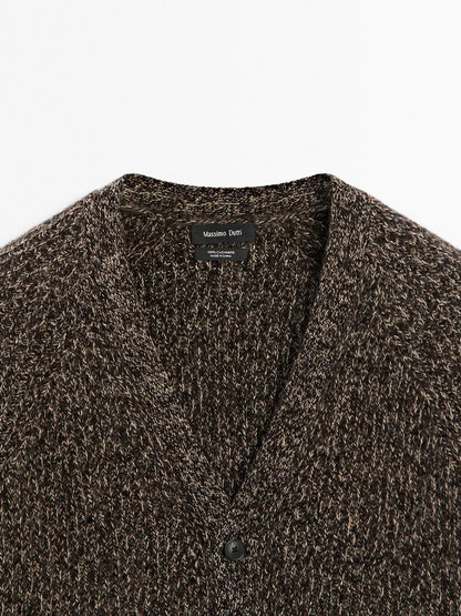 100% cashmere cardigan