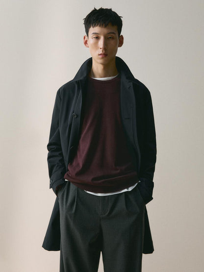 100% merino wool knit sweater