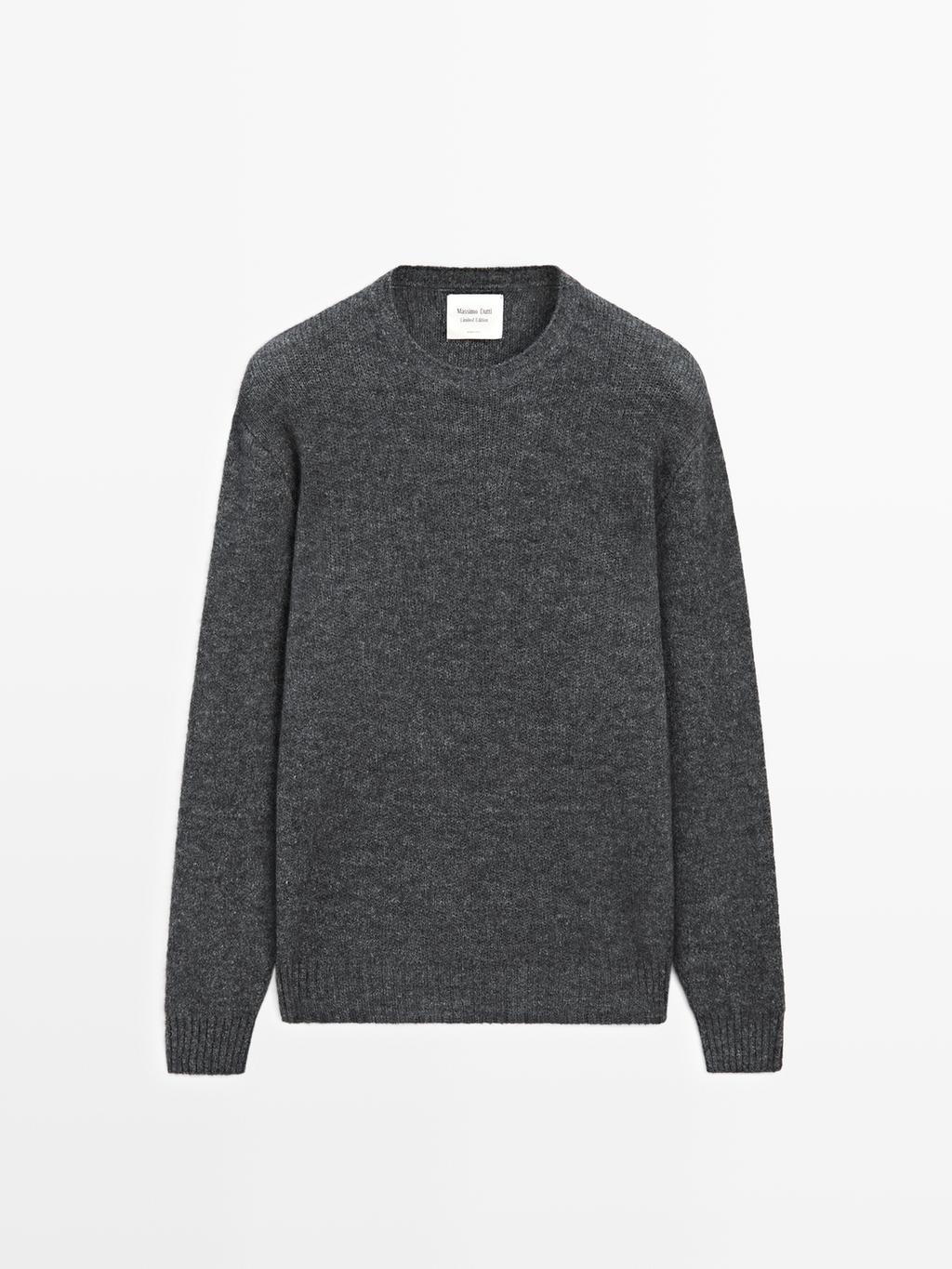 Knit alpaca blend sweater - LIMITED