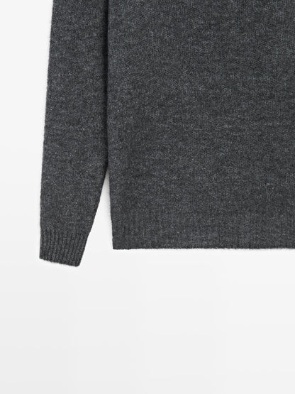 Knit alpaca blend sweater - LIMITED