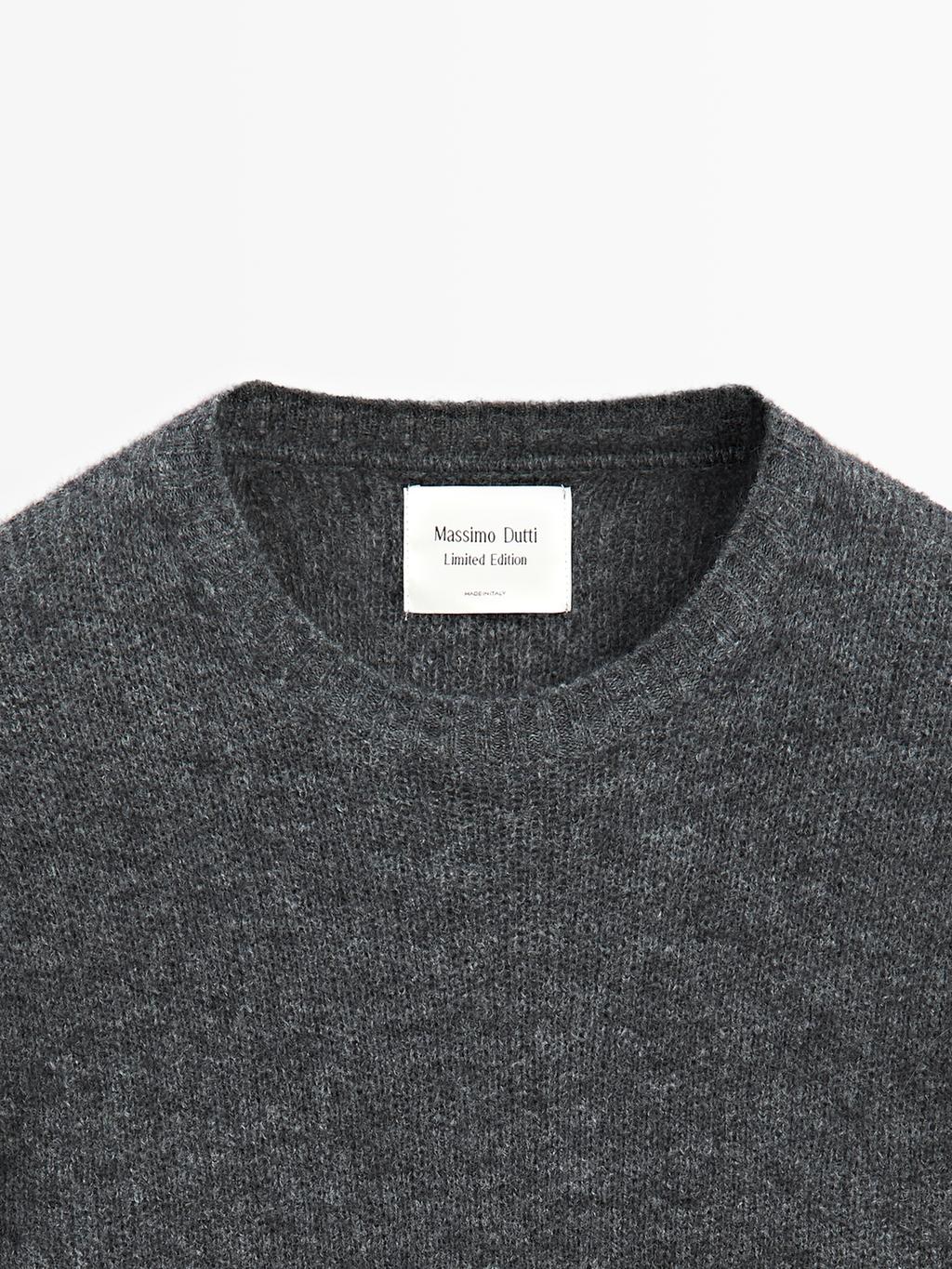 Knit alpaca blend sweater - LIMITED