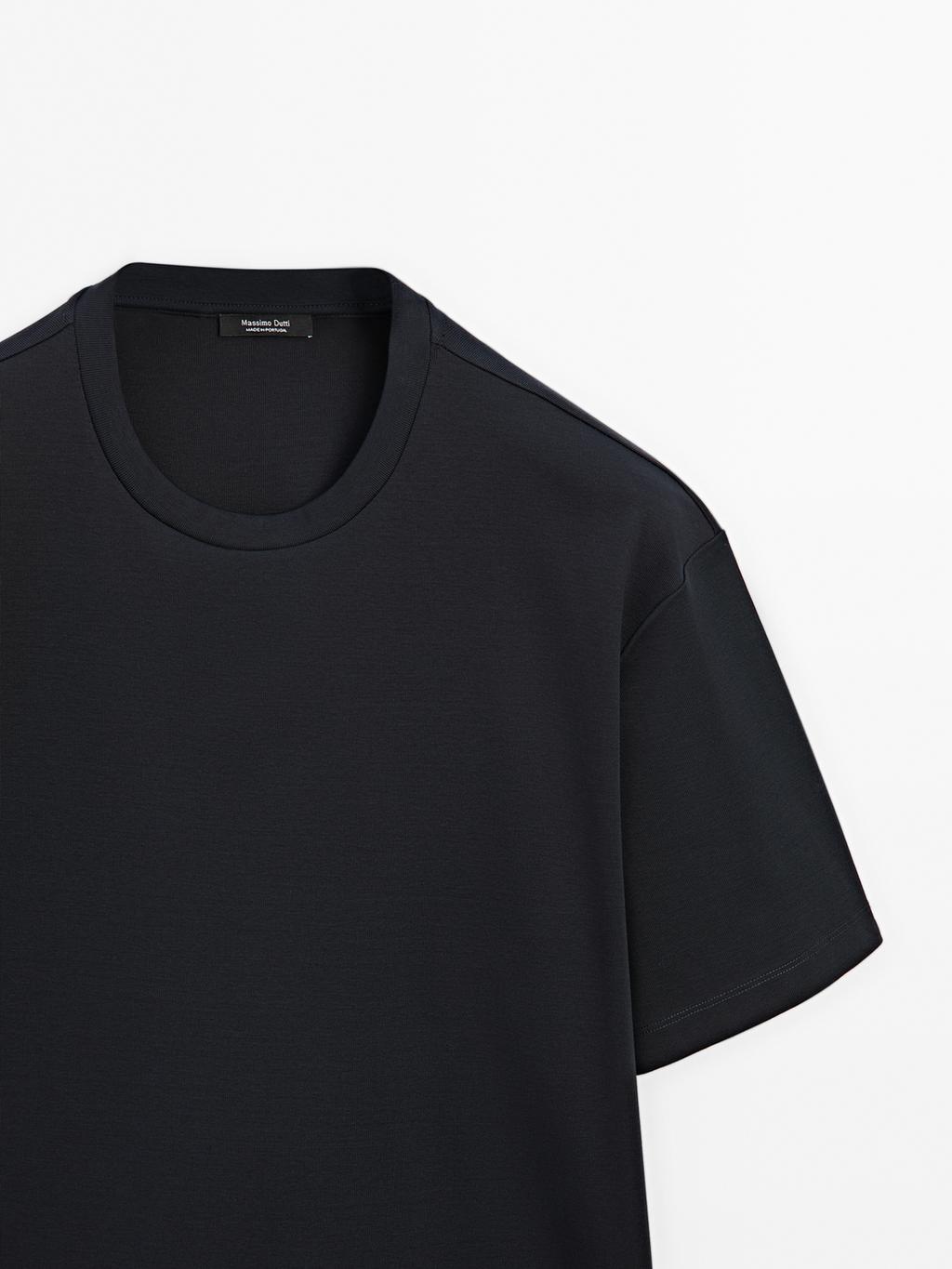 100% mercerised cotton T-shirt