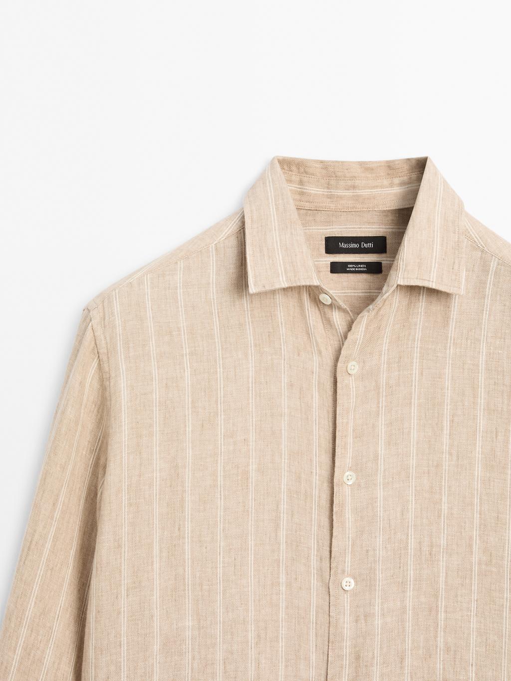 Regular fit double-stripe shirt