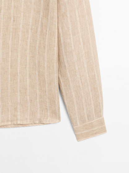 Regular fit double-stripe shirt