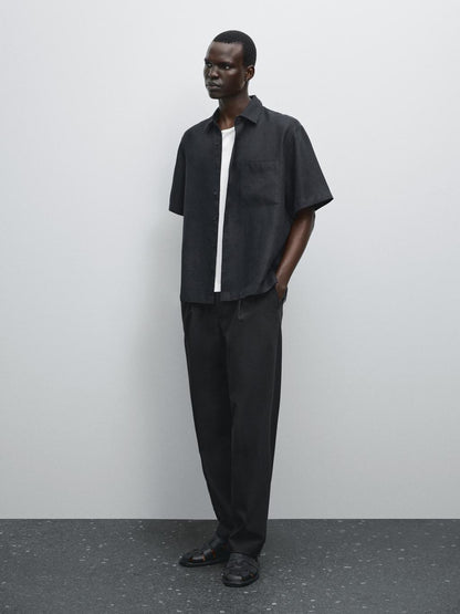 Regular fit short sleeve shirt