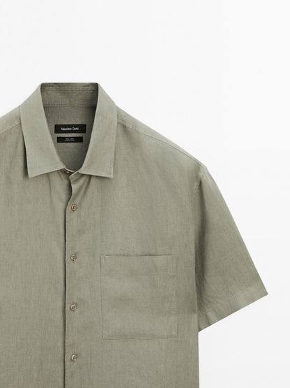 Regular fit short sleeve shirt