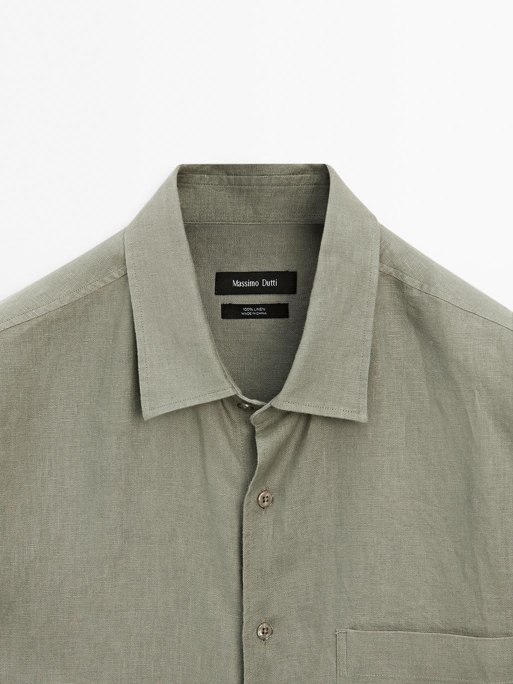 Regular fit short sleeve shirt