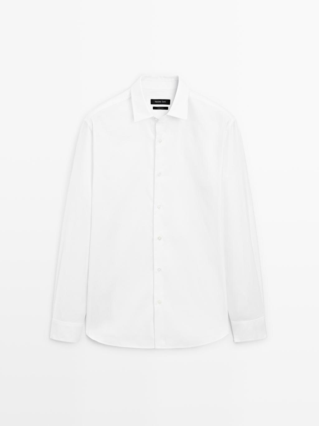 Regular fit textured shirt