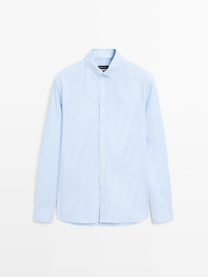 100% cotton Oxford shirt