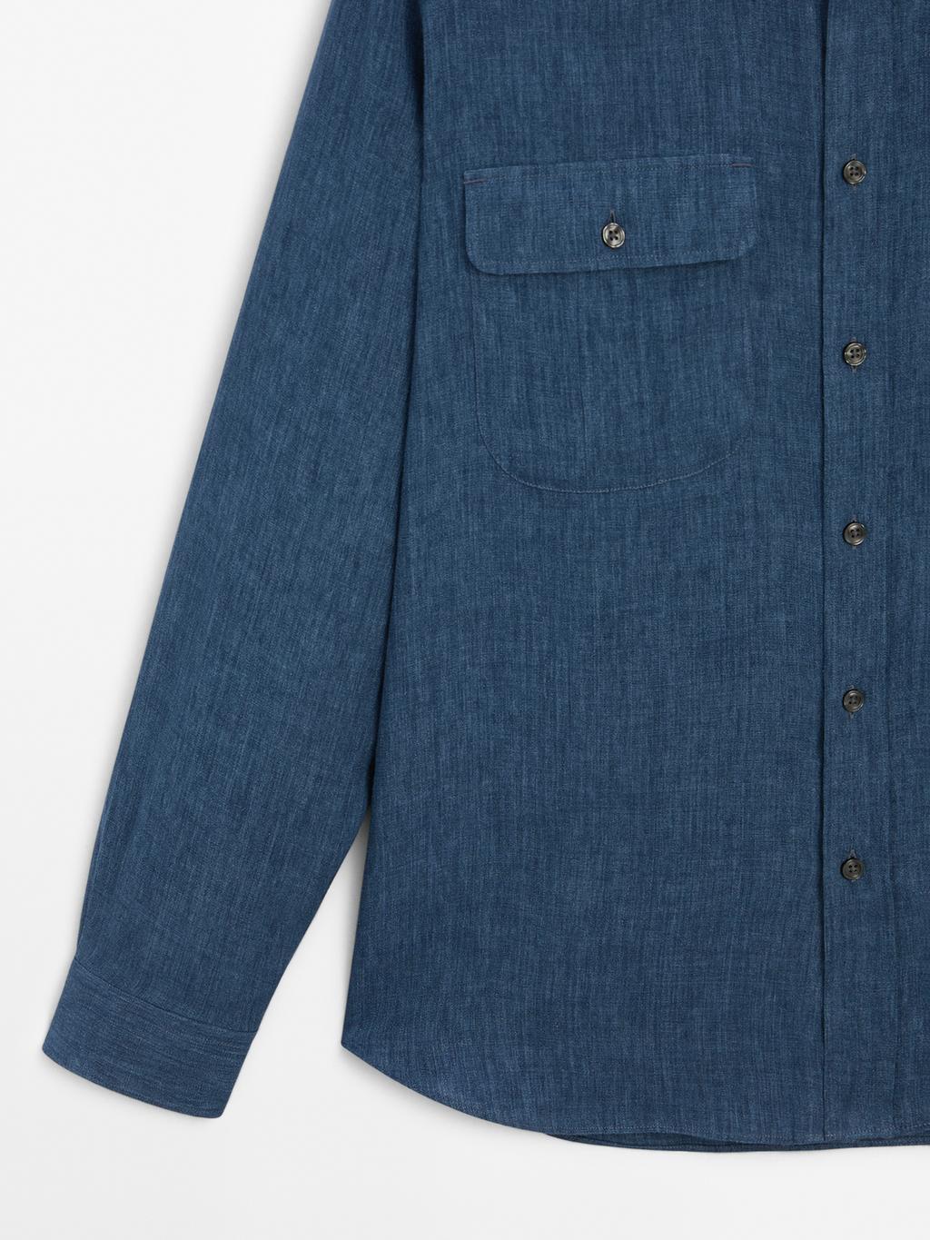 Regular fit faded shirt