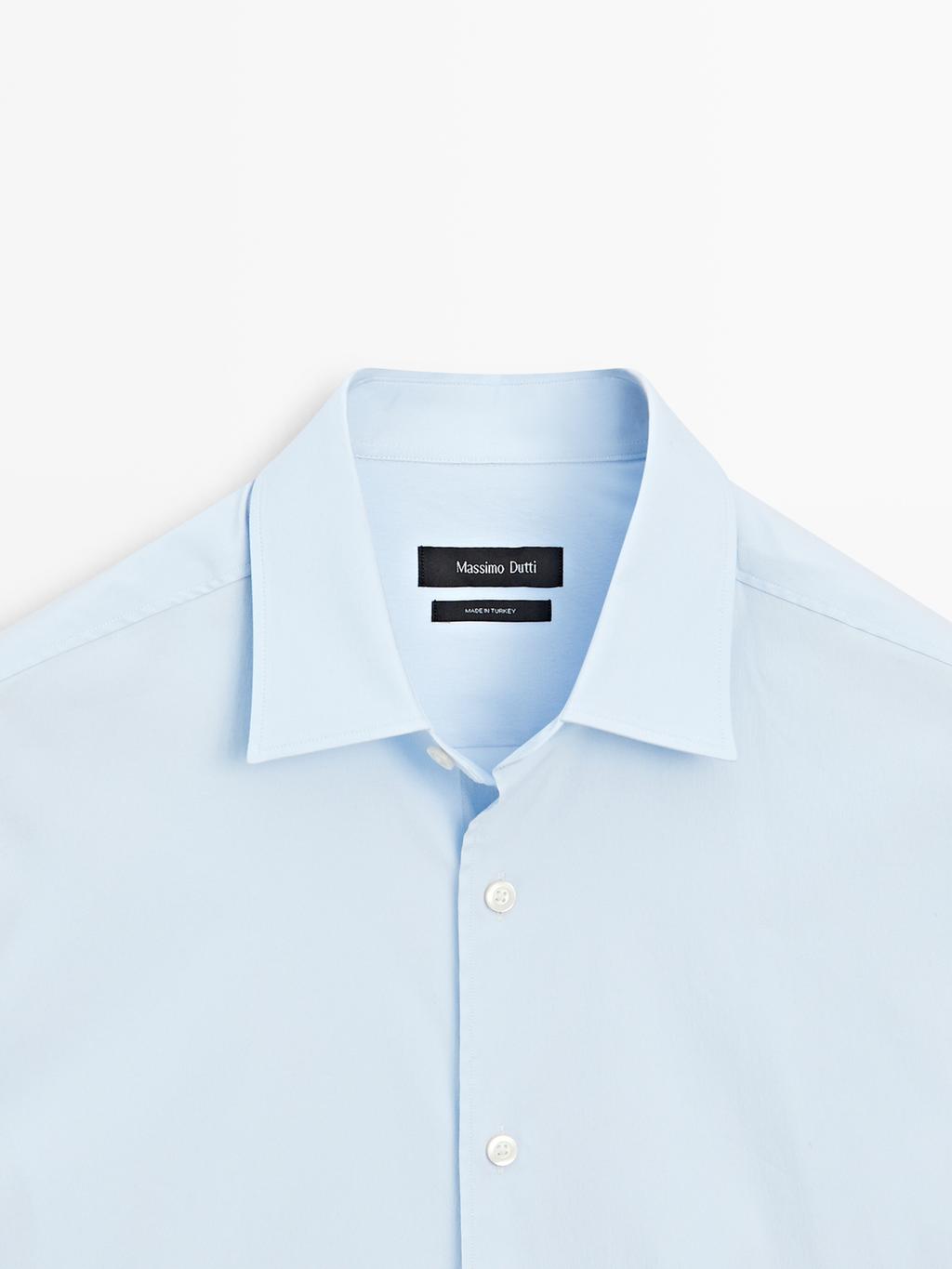 Slim fit stretch shirt