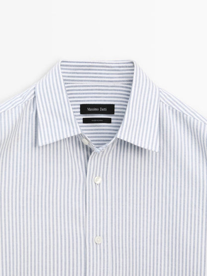 Regular fit striped shirt