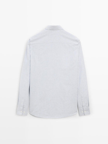 Regular fit striped shirt