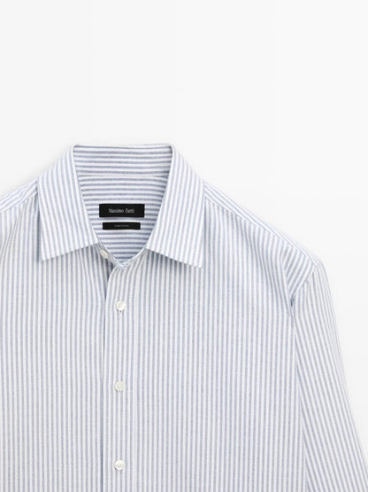 Regular fit striped shirt