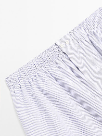 Double stripe print boxers