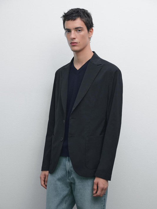 Lightweight technical blazer