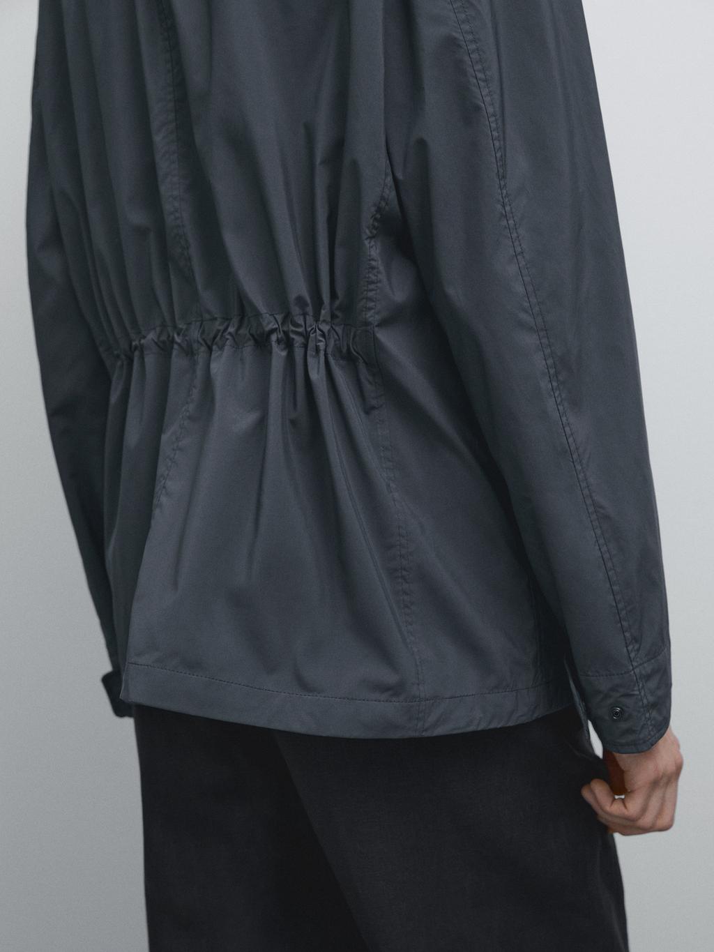 Technical fabric jacket
