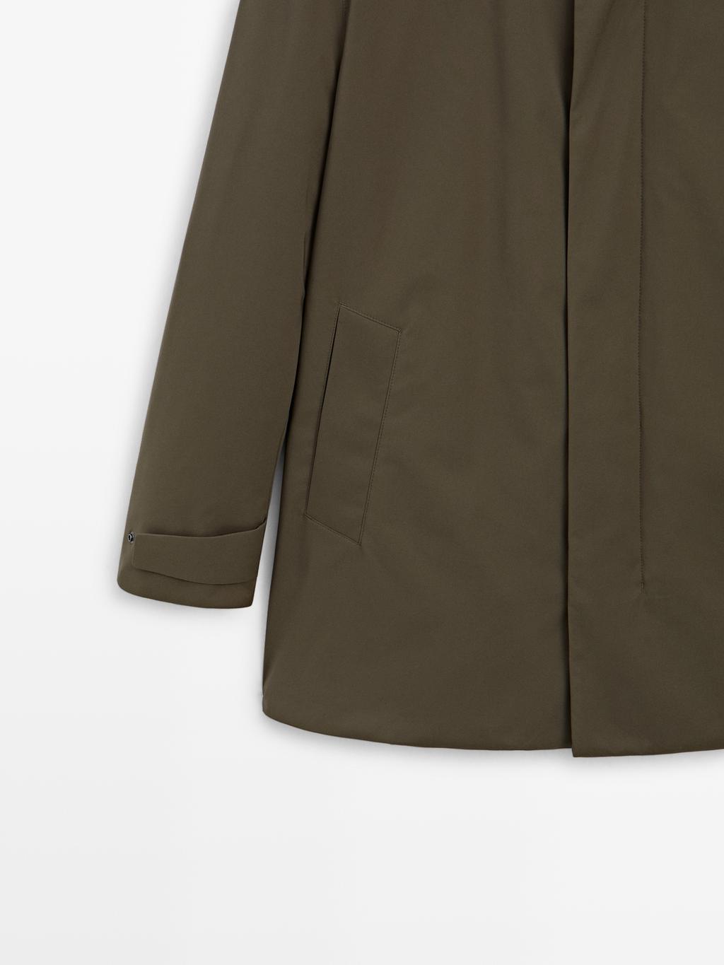 Water-repellent and windproof parka