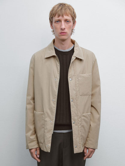 Water-repellent technical jacket