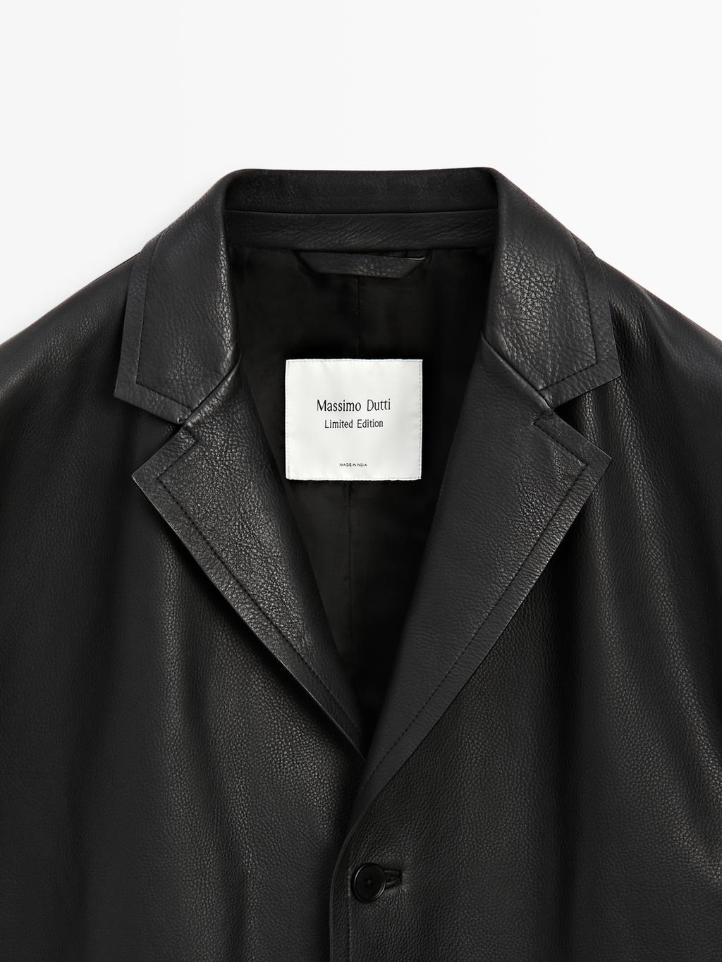 Nappa leather blazer - LIMITED