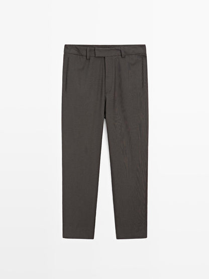 100% wool suit trousers - LIMITED