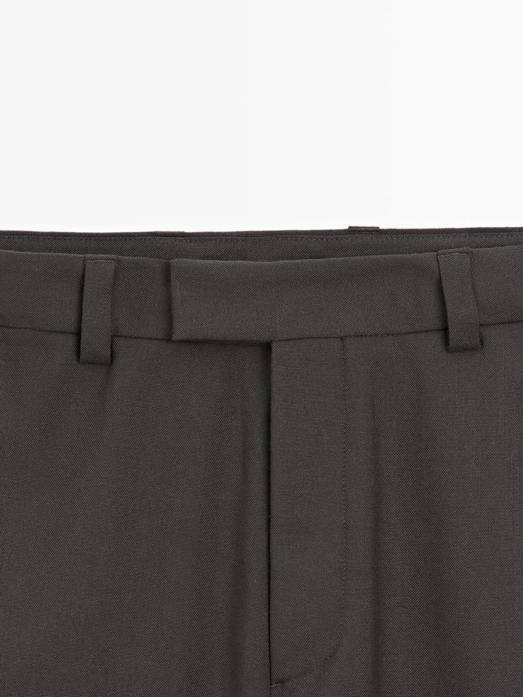 100% wool suit trousers - LIMITED