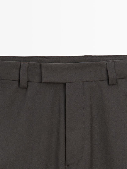 100% wool suit trousers - LIMITED