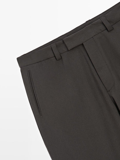 100% wool suit trousers - LIMITED