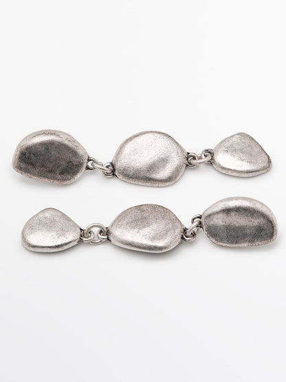 Leaf dangle earrings