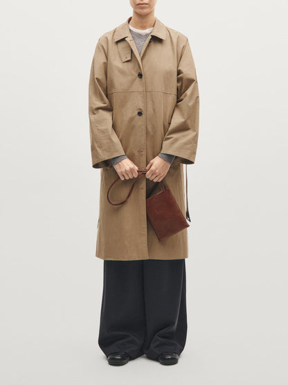 Nappa leather crossbody bag