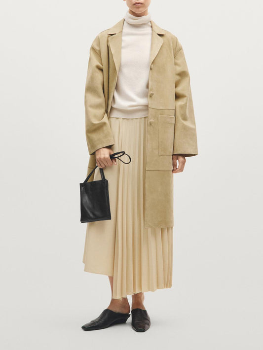 Nappa leather crossbody bag