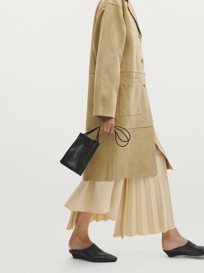 Nappa leather crossbody bag