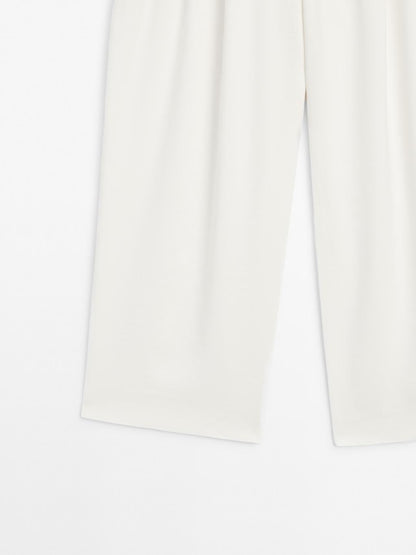 Darted culottes